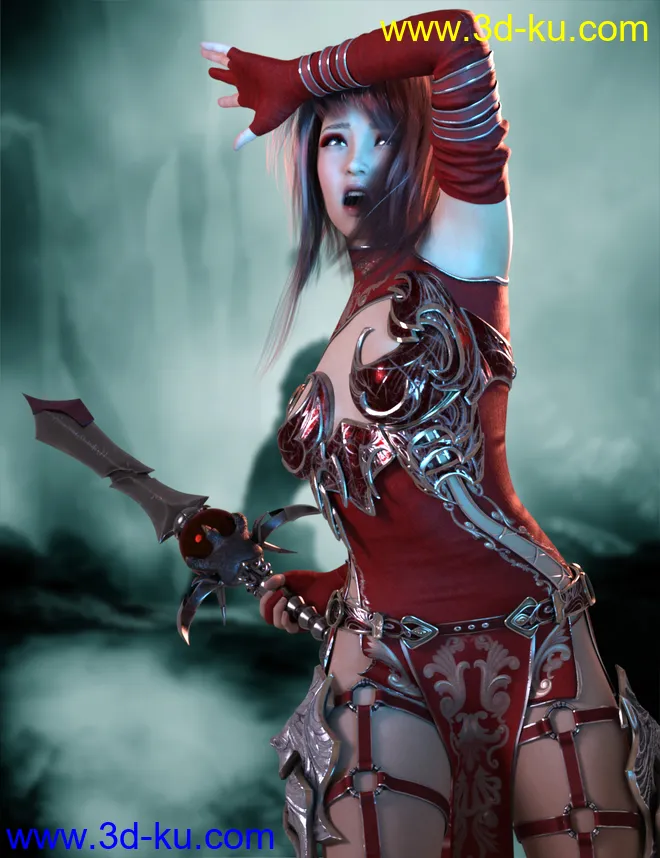 Aoi for Genesis 8 Female模型的图片3