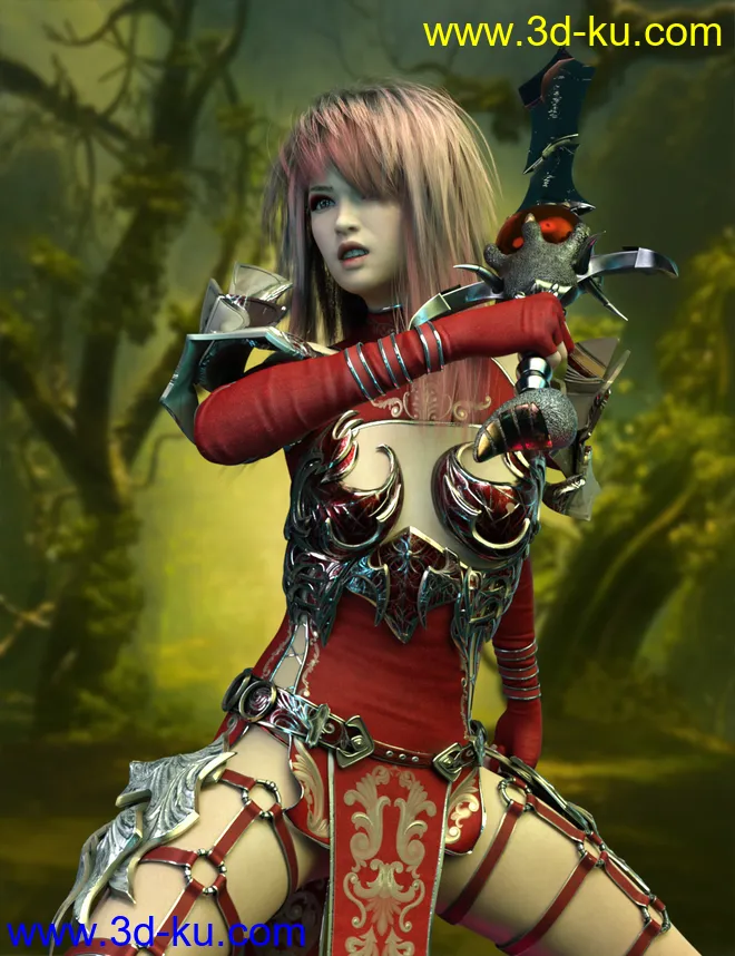 Aoi for Genesis 8 Female模型的图片4