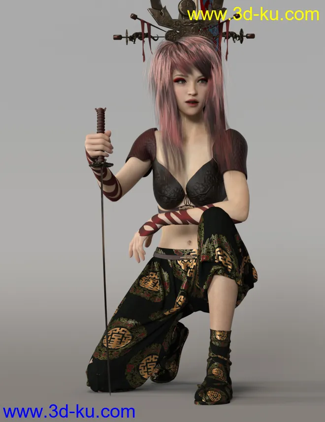 Aoi for Genesis 8 Female模型的图片8