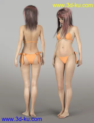 3D打印模型Aoi for Genesis 8 Female的图片