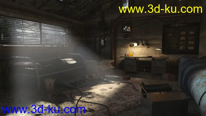 Apocalyptic Bunker模型的图片2