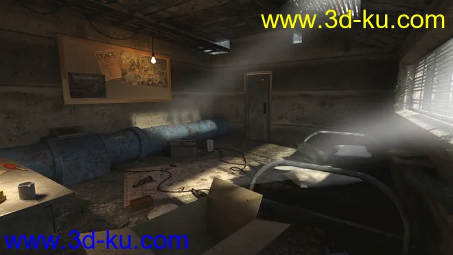 Apocalyptic Bunker模型的图片6