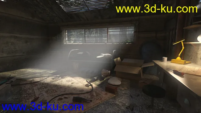 Apocalyptic Bunker模型的图片7