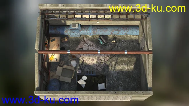 Apocalyptic Bunker模型的图片8