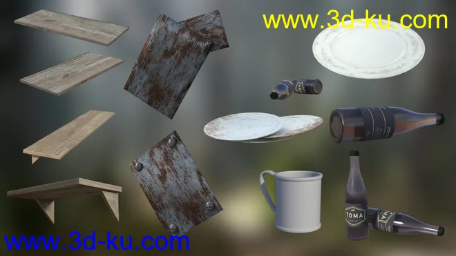 Apocalyptic Bunker模型的图片9