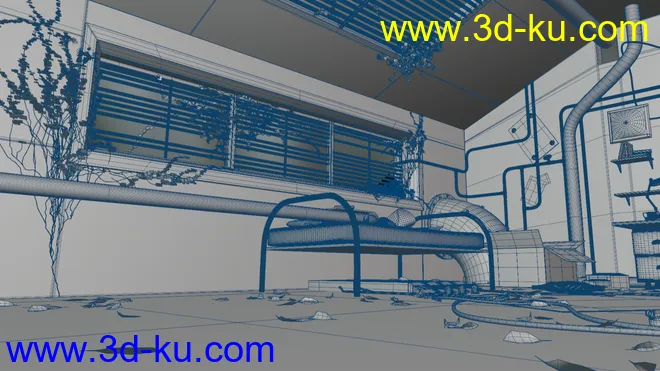 Apocalyptic Bunker模型的图片16