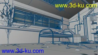 3D打印模型Apocalyptic Bunker的图片