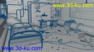 3D打印模型Apocalyptic Bunker的图片