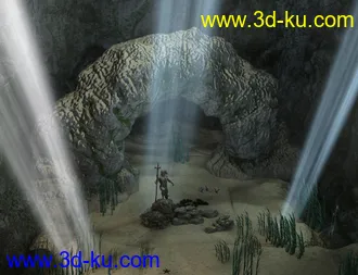 3D打印模型Aquatic Fantasy Props And Scene Kit的图片