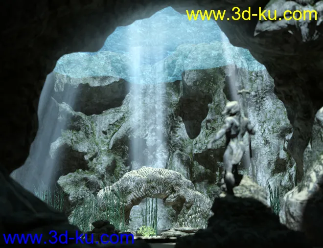 Aquatic Fantasy Props And Scene Kit模型的图片5