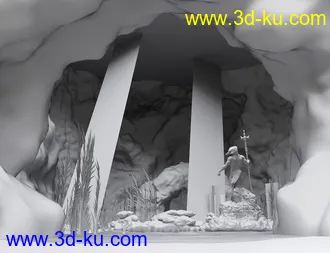 3D打印模型Aquatic Fantasy Props And Scene Kit的图片