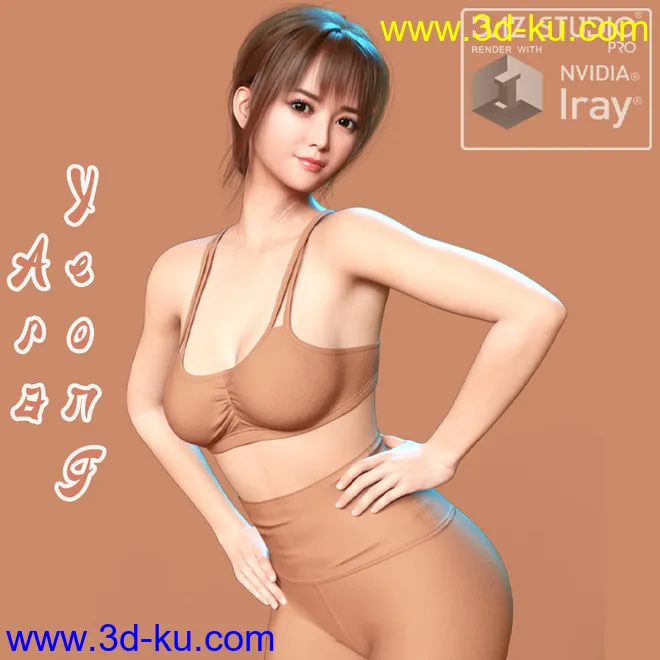 Ara Yeong For Genesis 8.1 Female模型的图片1