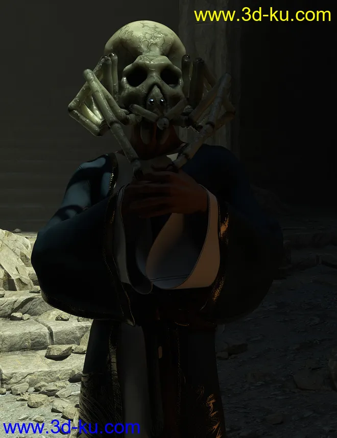 Aracranium Oso Skull Spider模型的图片5