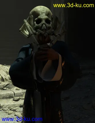 3D打印模型Aracranium Oso Skull Spider的图片