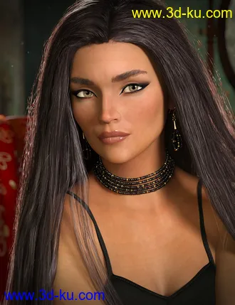 3D打印模型Arianna HD for Genesis 8 and 8.1 Female的图片