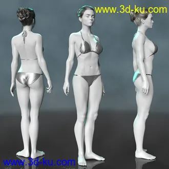 3D打印模型Arianna HD for Genesis 8 and 8.1 Female的图片