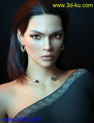 3D打印模型Arianna HD for Genesis 8 and 8.1 Female的图片