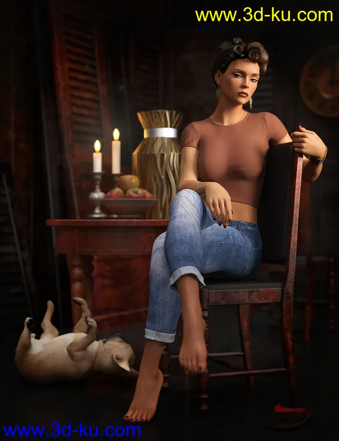 Arianna HD for Genesis 8 and 8.1 Female模型的图片9