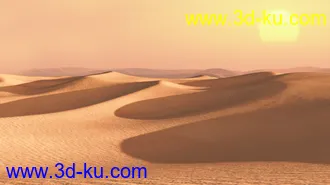 3D打印模型Arid Desert的图片