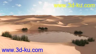 3D打印模型Arid Desert的图片