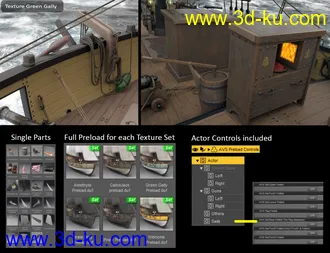 3D打印模型Armed Virginia Sloop的图片