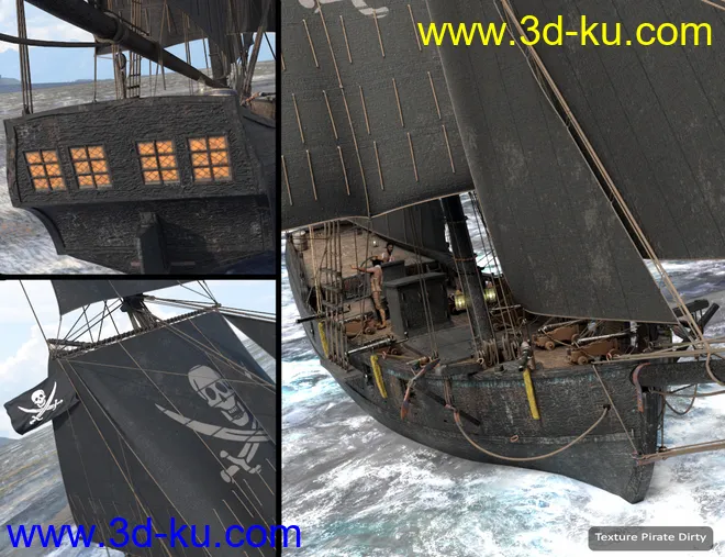 Armed Virginia Sloop模型的图片15