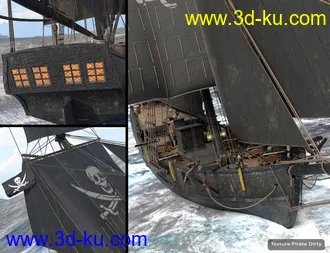 3D打印模型Armed Virginia Sloop的图片