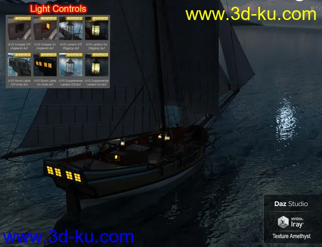 Armed Virginia Sloop模型的图片17