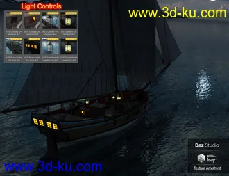 3D打印模型Armed Virginia Sloop的图片