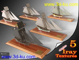 3D打印模型Armed Virginia Sloop的图片