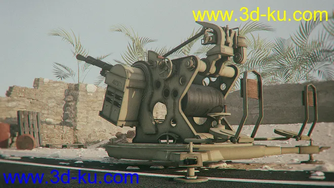 Artillery Machine Gun模型的图片3