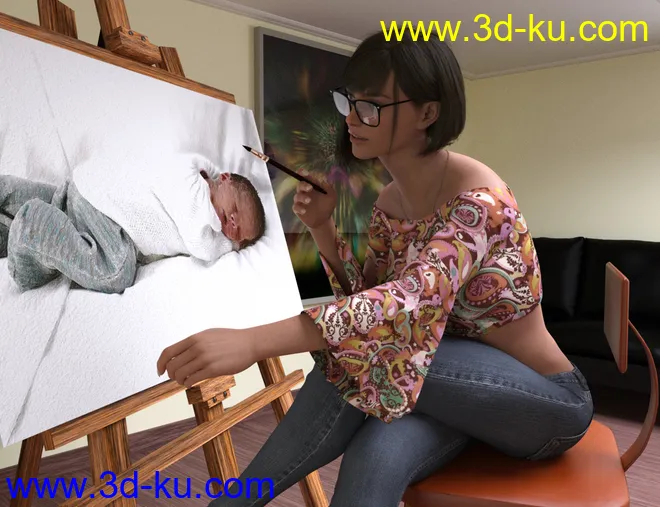 Artist Hideout模型的图片4