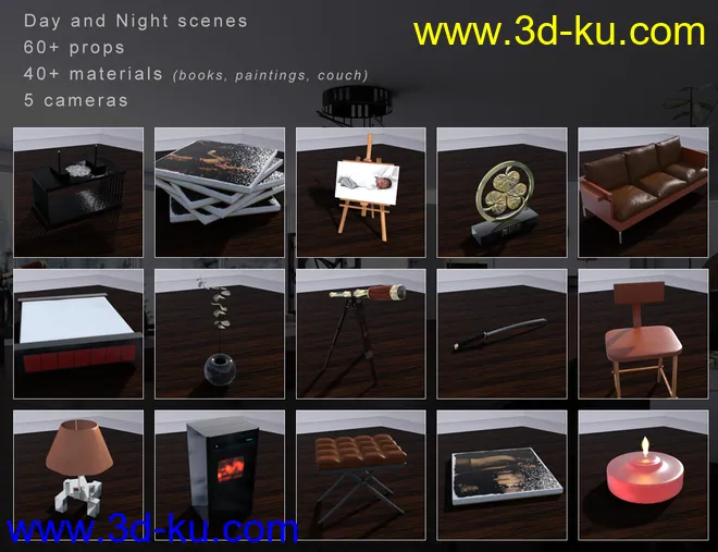 Artist Hideout模型的图片11