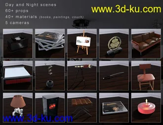 3D打印模型Artist Hideout的图片