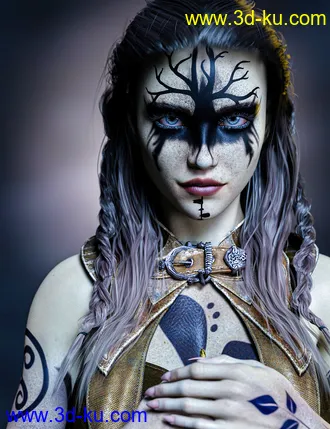 3D打印模型Ash Nuin For Genesis 8.1 Female的图片