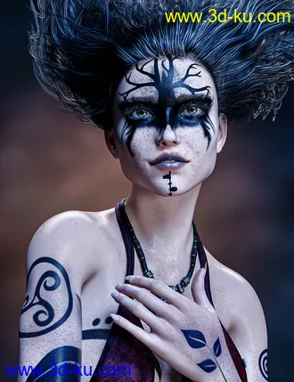 3D打印模型Ash Nuin For Genesis 8.1 Female的图片