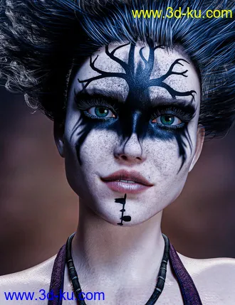 3D打印模型Ash Nuin For Genesis 8.1 Female的图片