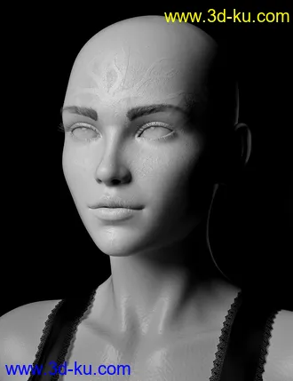 3D打印模型Ash Nuin For Genesis 8.1 Female的图片