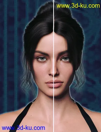 3D打印模型Asymmetry Merchant Resource for Genesis 8.1 Female的图片