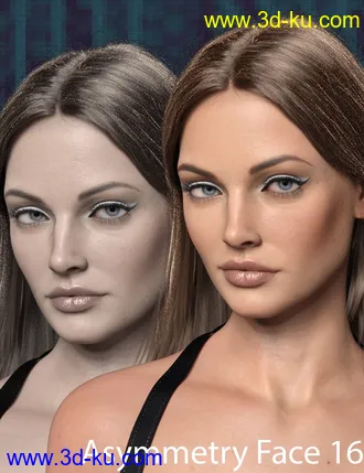 3D打印模型Asymmetry Merchant Resource for Genesis 8.1 Female的图片