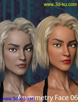 3D打印模型Asymmetry Merchant Resource for Genesis 8.1 Female的图片