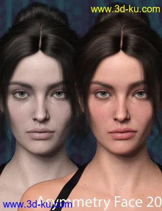 3D打印模型Asymmetry Merchant Resource for Genesis 8.1 Female的图片