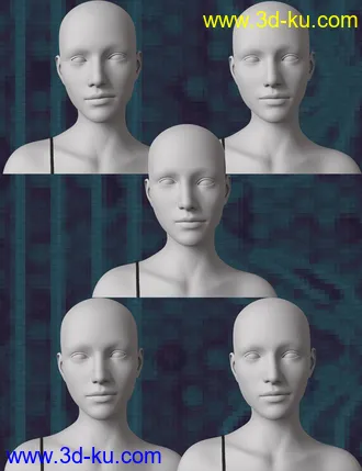 3D打印模型Asymmetry Merchant Resource for Genesis 8.1 Female的图片