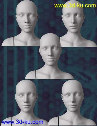 3D打印模型Asymmetry Merchant Resource for Genesis 8.1 Female的图片