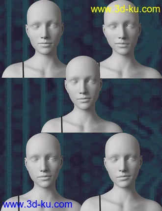3D打印模型Asymmetry Merchant Resource for Genesis 8.1 Female的图片
