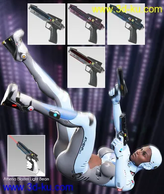 3D打印模型Athena HD Cyborg for Genesis 8.1 Female的图片