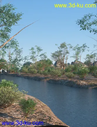 3D打印模型Australian Outback Environment的图片