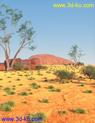 3D打印模型Australian Outback Environment的图片