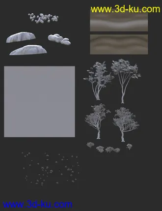 3D打印模型Australian Outback Environment的图片