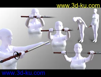 3D打印模型AW Katana KasenKanesada的图片